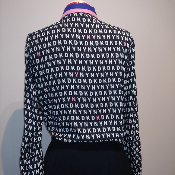 DKNY Print Blouse - Picture 2 of 8